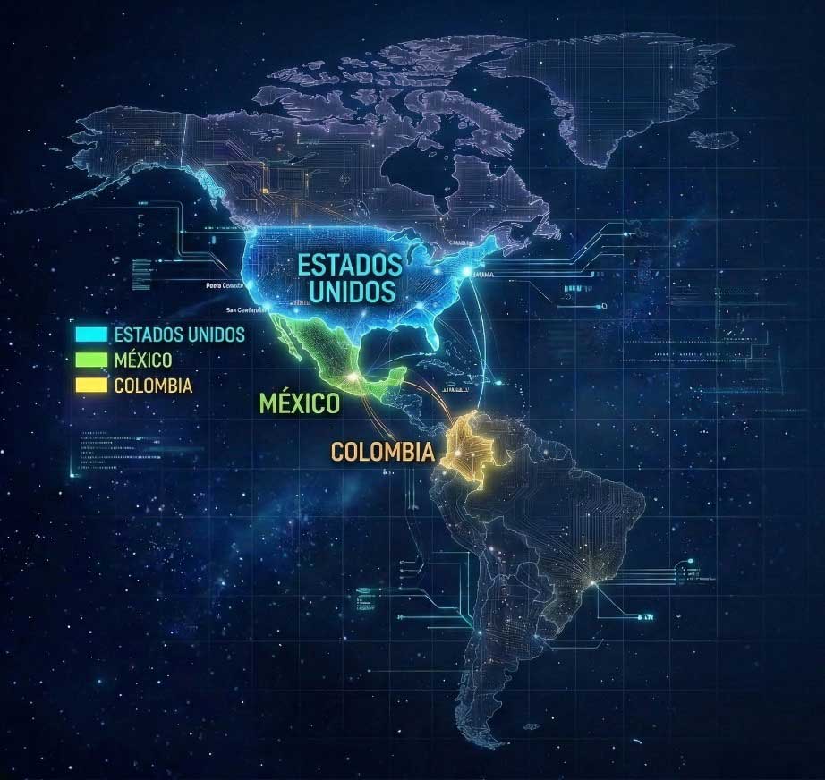 Mapa de Presencia Regional